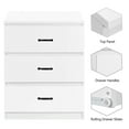 thumbnail image 6 of 1-4 Drawers Bedroom Nightstand, Wooden Drawer Dresser, Bedroom End Table Sofa Side Table with Drawer and Storage Cabinet, Living Room Furniture, 6 of 8