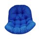 thumbnail image 2 of Cojín para silla de columpio, cojín para asiento de cesta colgante, cojines de respaldo gruesos y ligeros Marina de guerra, 2 of 9
