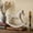 Beige, variant on Vintage Rocking Horse Figurine, Distressed Cast Iron Decorative Ornament with Classic Nostalgic Design, Tabletop Accent for Shelf, Mantel, Desk, Windowsill, Office and Home Decor