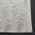 thumbnail image 3 of SAFAVIEH Metro Lucina Wavy Striped Area Rug, Silver, 4' x 6', 3 of 8