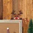 thumbnail image 3 of Christmas Door Topper Holiday Home Decor Felt Santa Snowman Reindeer Door Corner Frame Sign DIY Craft for Window Wall, 3 of 8