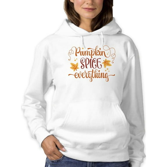 Pumpkin Spice Everything Hoodie Women -Image by Shutterstock, Female 3X-Large