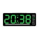 thumbnail image 2 of Reloj electrónico para muebles de oficina en casa, reloj despertador digital multifuncional, reloj LED con pantalla de fecha y temperatura, reloj electrónico, 2 of 6