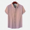 thumbnail image 3 of Camisas elegantes y asequibles para hombre, camisetas de color liso para hombre, camisas clásicas, duraderas, con teñido de halo, camisas de vestir para hombre a la moda, 3 of 5