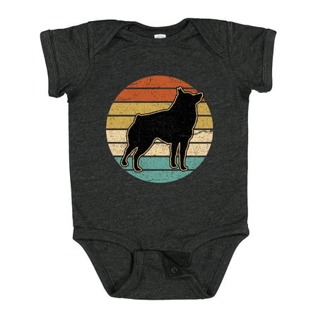 

Inktastic Schipperke Dog Lover Retro Gift Baby Boy or Baby Girl Bodysuit