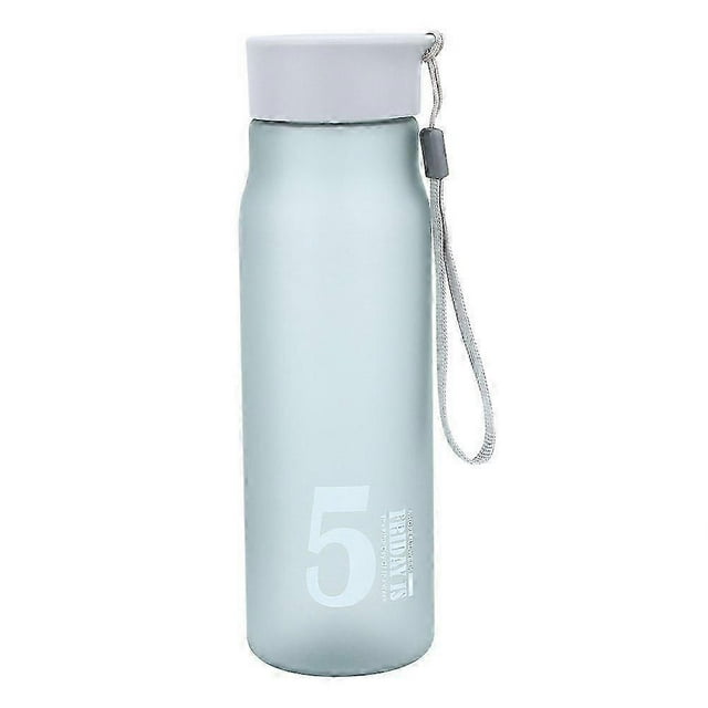 580ml Portable Water Bottle, BPA Free Sports Water Jug with Leakproof Lid