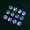 thumbnail image 2 of EOEMY 100Pc Ab Aurora Octagonal Bead Feng Shui Faceted Prism Chandelier Pendant Hanger, 2 of 6