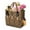 Paw Prints, variant on Garden Tool Bag,Pink Cute French Bulldogs Garden Tool Organizer,Garden Gifts,Waterproof Multi-Pocket Garden Tool Storage 11.8x5.5x11.4 Inch(Tools NOT Included)