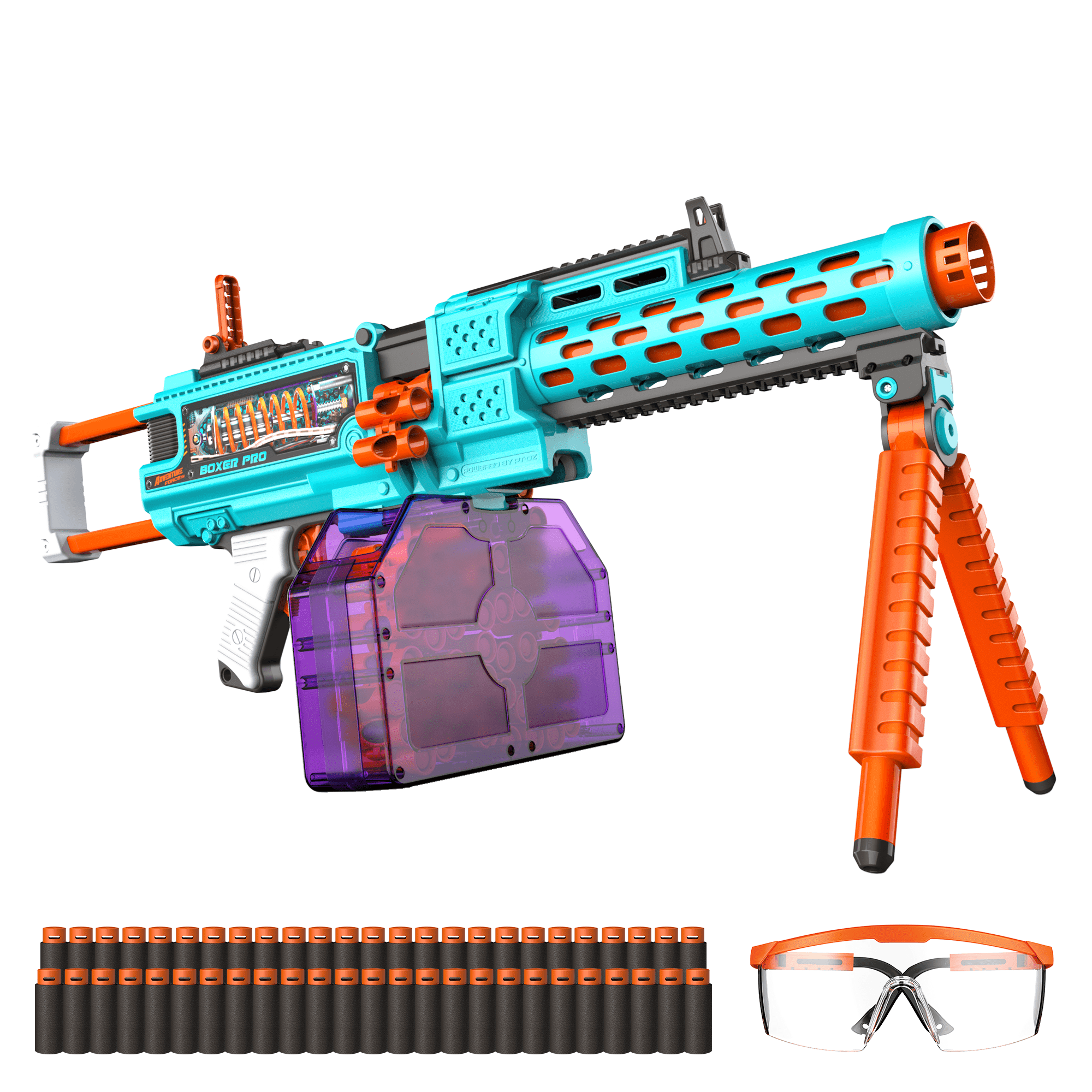 Dart Zone Max Nitroshot+ Outlaw High-Powered Hammer Prime Half