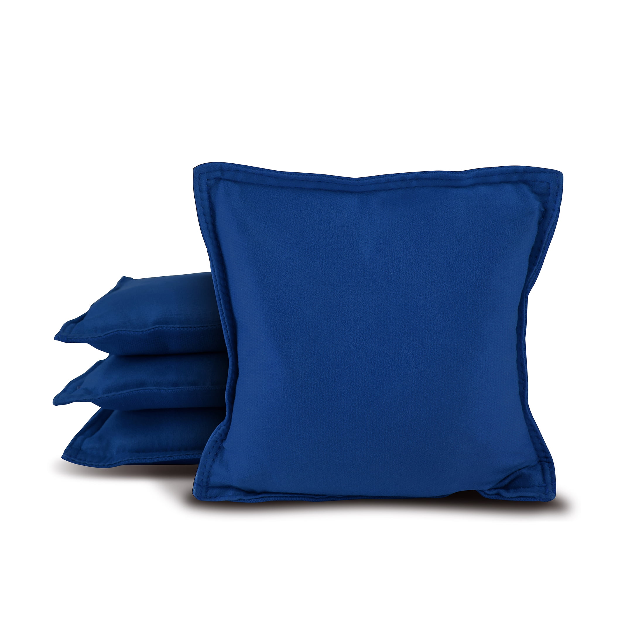 MD Sports Official Size Nylon Dual Sided Stick & Slide Bean Bags, Navy Blue