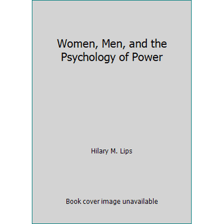 Women, Men, and the Psychology of Power, Used [Hardcover]