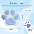 thumbnail image 3 of Stress Relief Toys Cat paw,Cute Cat Paw Shaped Cushion for Home Decor，Soft Plush Pillow for Sofa，Bed，and Office Chair Pink and White, 3 of 4