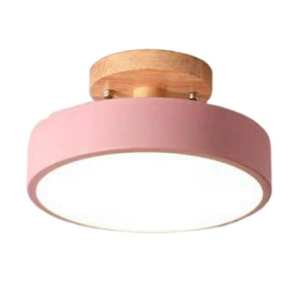 Lámpara de techo LED Sunnimix Accesorio de montaje empotrado moderno rosado