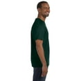 thumbnail image 3 of Hanes Men's 3 Pack Authentic 6 Oz Cotton Crewneck Deep Forest T-Shirt, Size 4XL, 3 of 3