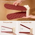 thumbnail image 4 of Shoe Storage Rack Double Layer Adjustable Plastic Shoe Organizer 1 Pc for Home Closet, 4 of 7