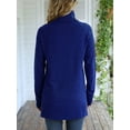 thumbnail image 6 of Anygrew Women Pullover Sweater Long Sleeve Casual Sweaters for Women Turtleneck Knit Jumper, 6 of 6