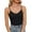 Black, variant on Hfnxid Women Lace Y2K Tank Tops Sleeveless Spaghetti Strap Cami Crop Tops Summer Basic Going Out V Neck Streetwear