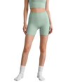 thumbnail image 2 of AHTJRT High Waisted Women Biker Shorts Buttery Soft Elastic Tummy Control Shorts Lightweight Breathable Gym Yoga Workout Short Pants, 2 of 6