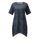 thumbnail image 3 of Gibobby Playera de Manga Corta Casual Suave Blusa Mujer Blusa Básica Fiestas Sueltas(Gris,XL), 3 of 5