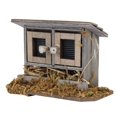 thumbnail image 1 of Casa de muñecas en miniatura, gallinero, gallinero de madera Retro en miniatura para niños, decoración de jardín de hadas con micropaisaje, 1 of 5