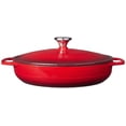 thumbnail image 2 of Casserole Lodge, hierro fundido esmaltado, 3,4 L, color rojo isla, 2 of 6