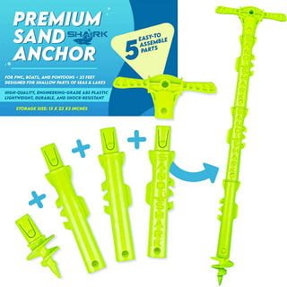 Better Boat Sand Spike Boat Anchor Pole System Slide Stick Sand Boat Anchor for Boat Beach Shallow Water, Size: Boats Up to 22 Foot