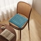 thumbnail image 5 of Funda de almohada 1 pieza Cojines para silla de comedor Cojín de pana 15.7 '' Cuadrados Cojín cómodo Cojín de silla antideslizante desmontable Cojín de pana, 5 of 6