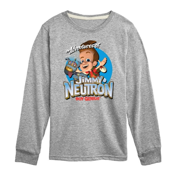 Jimmy Neutron - Boy Genius - Toddler And Youth Long Sleeve Graphic T-Shirt