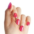 thumbnail image 2 of KISS colorFX by imPRESS Press On Nails , ‘Floating’, Red, Short Oval, 30 Count, 2 of 11