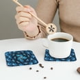 thumbnail image 6 of Disketp Agave Cactu Funny Coasters,6 Pcs Leather Coasters With Holder, Perfect Housewarming Hostess Gifts,Protect Furniture From Water Marks Scratch And Damage, 6 of 9