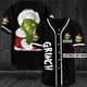 thumbnail image 1 of La Camiseta De Nombre Personalizado De Grinch Christmas , Béisbol , Camisa Feliz Grinchmas, 1 of 2