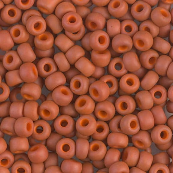 Terracotta Miyuki Seed Beads 6/0 6-91236-TB