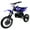 Blue, variant on Coolster 125cc Automatic Mid Sized Dirtbike XR 125A (w/Inverted Fork)
