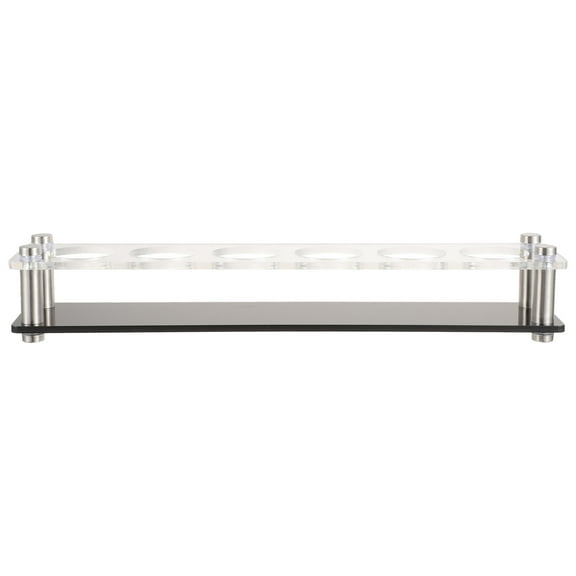 CTIRCHIU Acrylic Shot Glass Holder with Simple Design for Drinkers, 1 Set