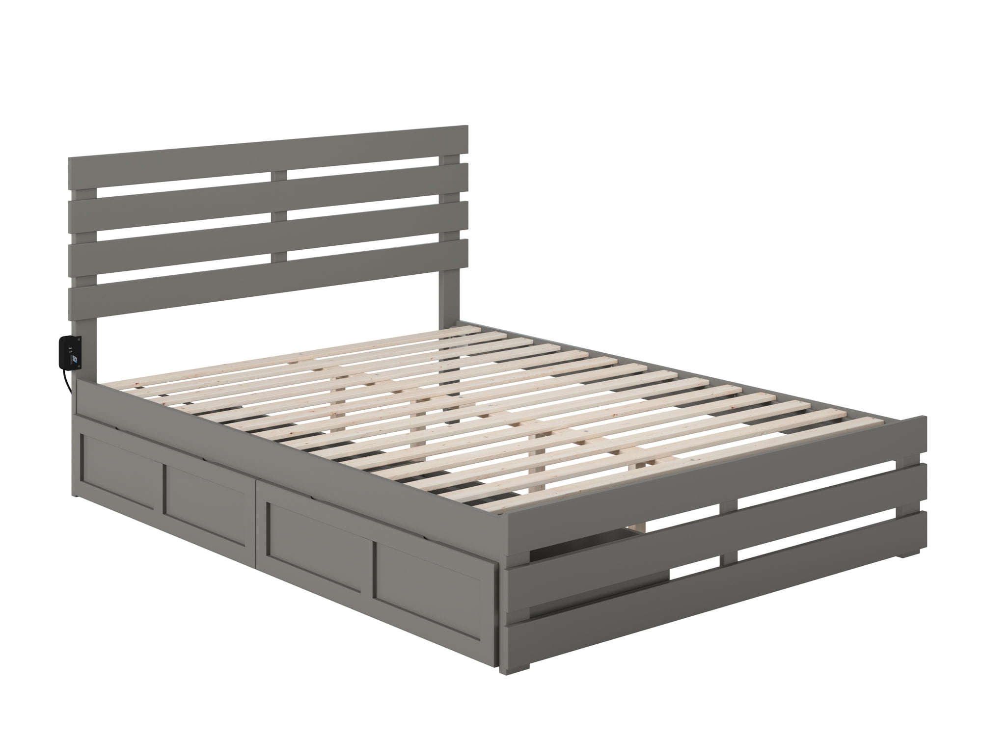 Platform Bed Frame, Eluxury Wood Bed Frame