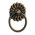 thumbnail image 1 of Gado Gado Hardware HRP2016 Ring Pull with Engraved Oval Melon Backplate, 1 of 3