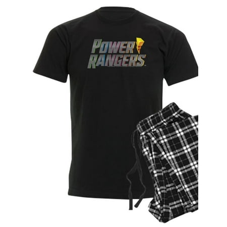 

CafePress - Power Rangers Stacked Logo - Men s Dark Pajamas