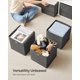 thumbnail image 3 of Juego de 6 cubos Storage Cubes SONGMICS, 33 x 33 cm, color gris brumoso, 3 of 7
