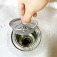 thumbnail image 5 of Kitchen Sink Sewer Strainer Basin Drain Stopper Stainless Steel Sink Waste Plug Filter Anti-clog Floor Drain Kitchen Accessories, 5 of 5