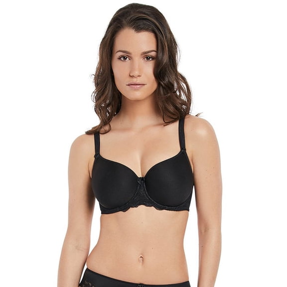 Fantasie BLACK Rebecca Lace Underwire Spacer Full Cup Bra, US 30D, UK 30D