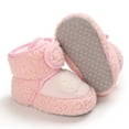 thumbnail image 4 of Herrnalise Winter Toddler Baby Boys Girls Fleece Soft Soled Shoes Toddler Boots,clearance under $10, 4 of 9