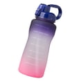 thumbnail image 2 of Ounissouiy Sport Botella de agua 2000ml Botella para beber al aire libre Pajita Teteras No.04, 2 of 6