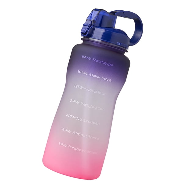 Toystoory Botella de agua deportiva caliente 2000ml Botella para beber al aire libre Taza de té de viaje Viaje al aire libre Portátil a prueba de fugas Teteras No.04 Toystoory HA004173-04