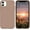 Light Brown, variant on iPhone 11 Case,Liquid Silicone Soft Gel Rubber Slim Cover with Microfiber Cloth Lining Cushion Shockproof Full Body Protective Case for iPhone 11 6.1" for Women Men,Stone
