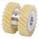 thumbnail image 3 of 4X W10112253 9706416 Cepillo de Motor W10380496 4162897 Engranaje de Tornillo Sin Fin del Mezclador para Soporte de Cocina Y 4 Par de Cepillos de Motor, 3 of 5