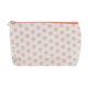 thumbnail image 1 of Bolsas de maquillaje planas rectangulares convenientes de 1 Pc para viajar, pequeñas, blancas y rosas de poliéster, 1 of 5
