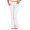 White plus size flare pants with pockets a1, variant on Bzdzmqm Women Plus Size Flare Leg High Waisted Pants with Pockets Solid Casual Lounge Long Pants Fashion Trousers, Coffee 3XL