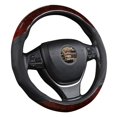 thumbnail image 3 of Funda para volante de coche, transpirable, duradera, antihuellas, accesorios para coche, agarre cómodo, diseño de coche, envío directo, 3 of 5