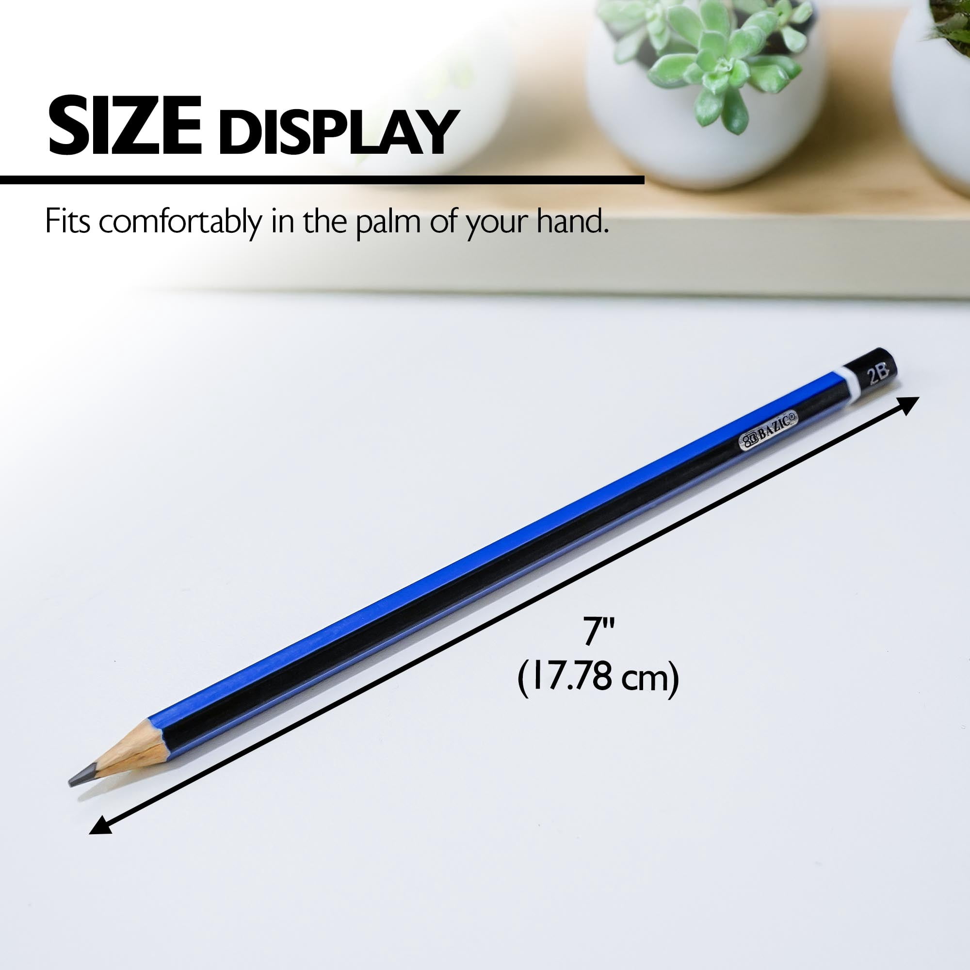 BAZIC Drawing Sketching Pencil Set, for Beginner Artist (6/Pack), 24-Pack