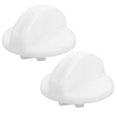 thumbnail image 1 of KALLORY 2Pcs Plastic Washer Control Range Knobs White for Versatile Washing Machine Use, 1 of 8